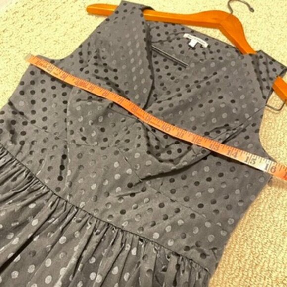 Juicy Couture Embroidered Polka Dot Cocktail Dress Black – US 8 - Picture 11 of 11